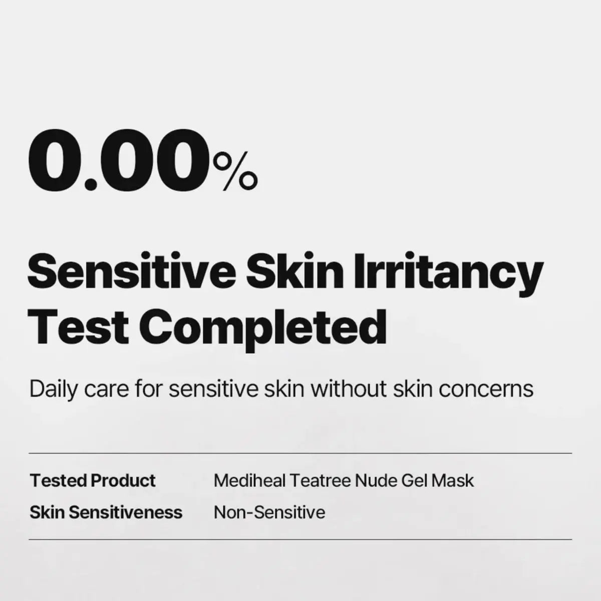 Mediheal Teatree Nude Gel Mask Skincare Sensitive