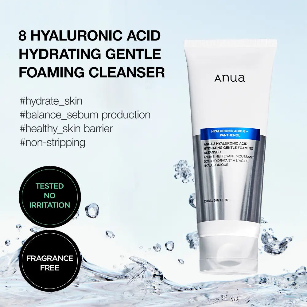 Anua Gentle Cleanser Duo for Dry Skin