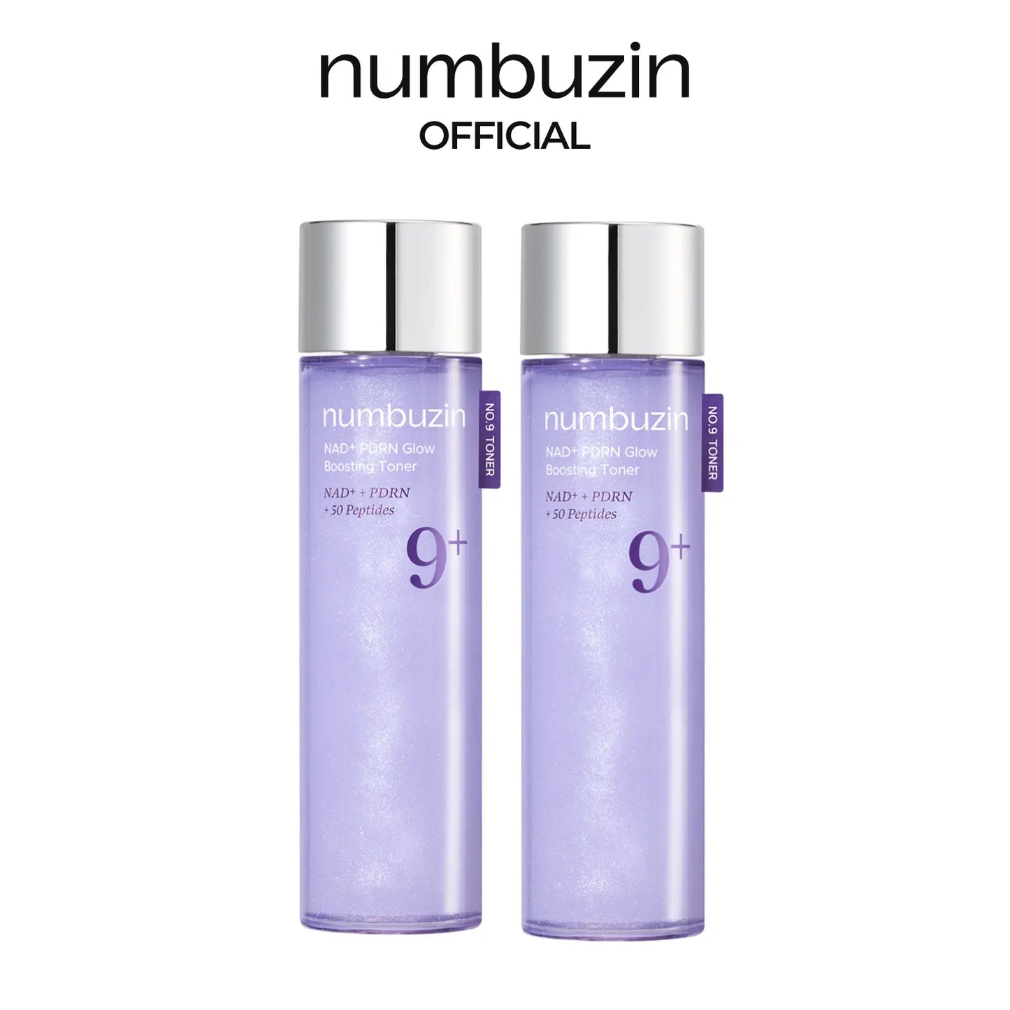 [Numbuzin Official] No.9 NAD+ PDRN Toner | NAD+ PDRN Glow Boosting Toner | Glowing, Firming, Hydrating, Elasticity, Wrinkles, Fine Lines, Korean Skincare | Salmon PDRN, Peptides, NAD+ | Essence for Dull, Dry Skin | 5.07 Fl. Oz