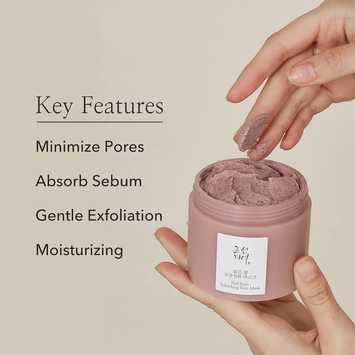 Beauty of Joseon - Red Bean Refreshing Pore Mask 140Ml
