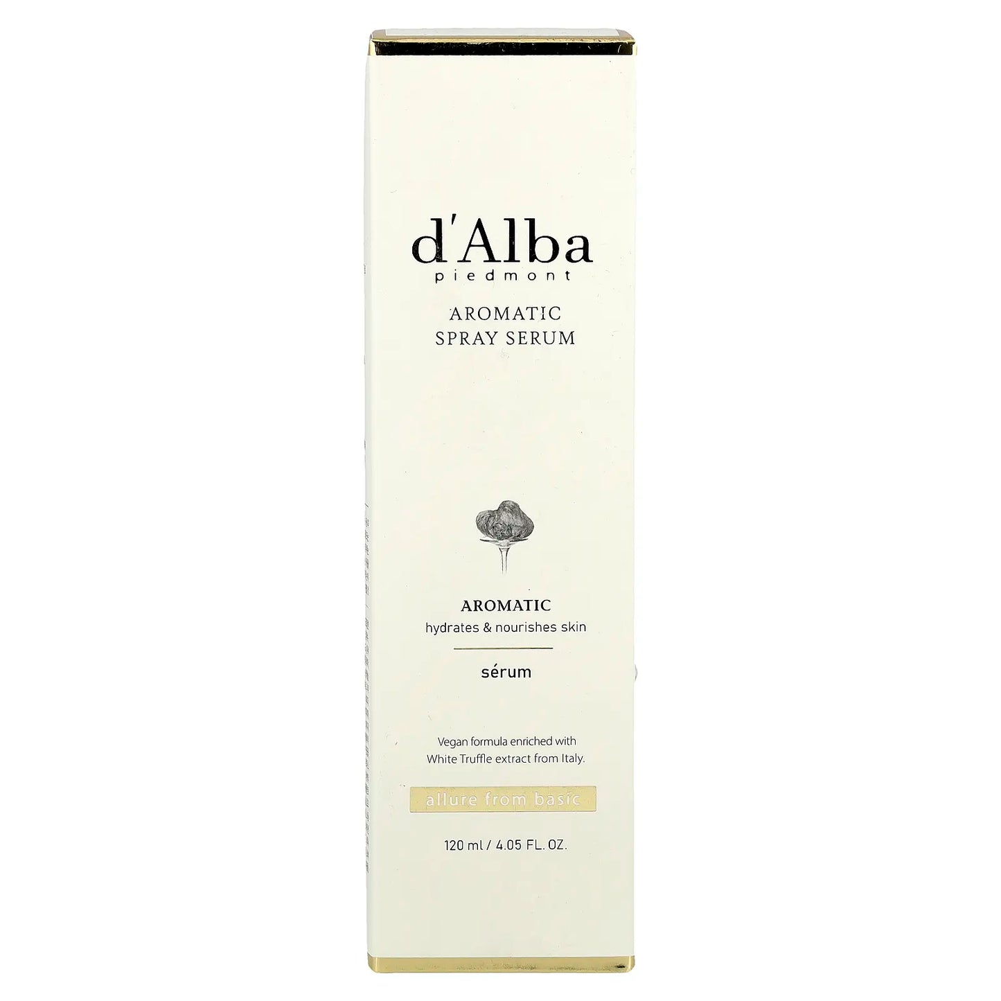 D'Alba Aromatic Spray Serum, 4.05 Fl Oz (120 Ml)