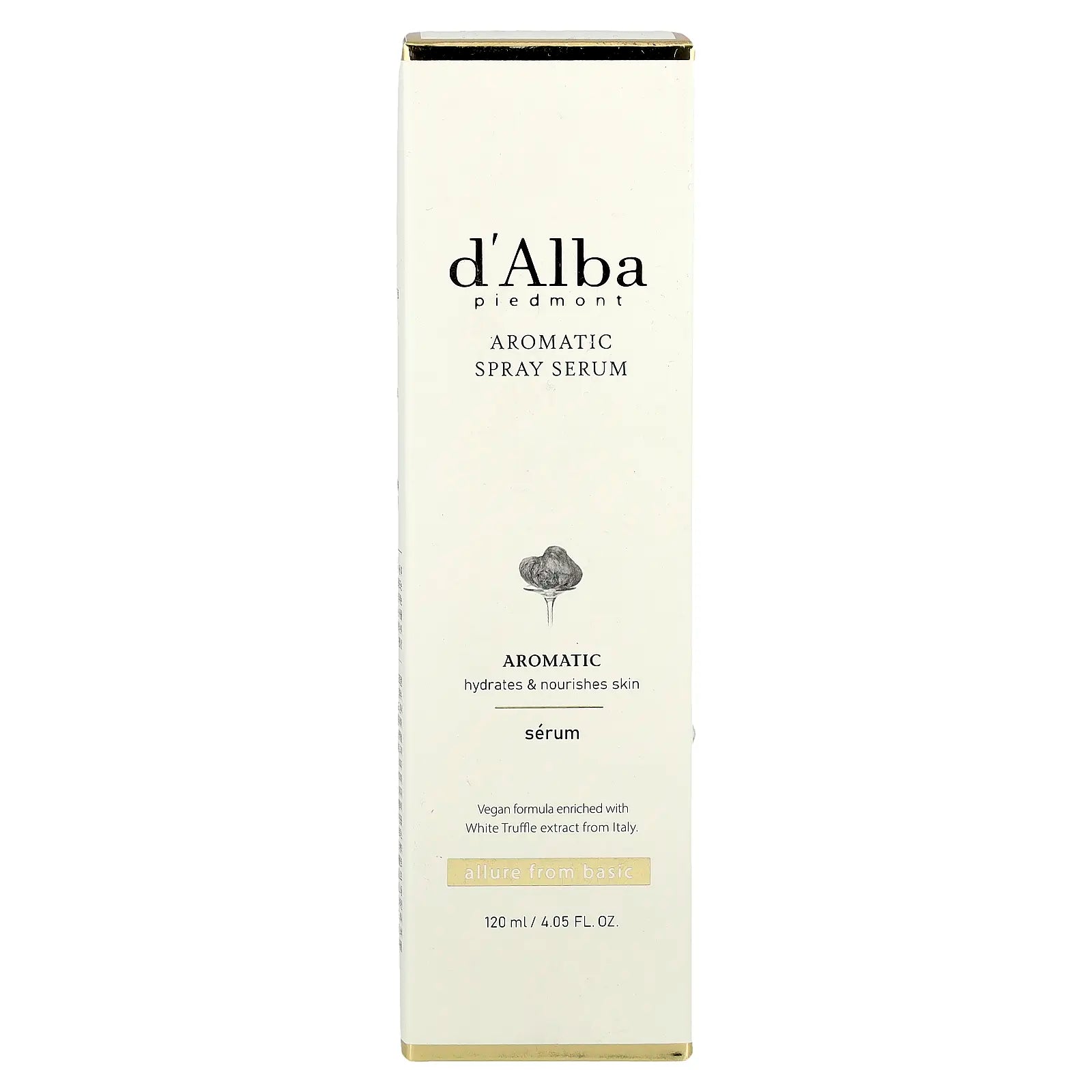 D'Alba Aromatic Spray Serum, 4.05 Fl Oz (120 Ml)
