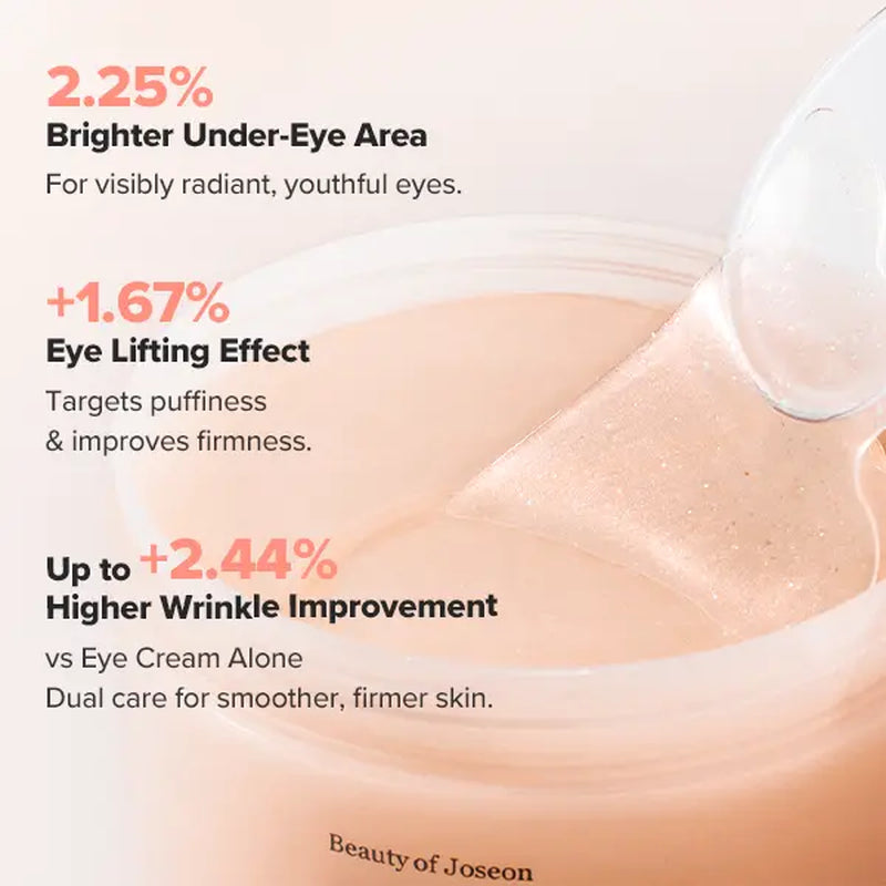 [Beauty of Joseon Official] Radiance Care Trio : Ginseng + Retinal + Rice | Brightening Facial Serum, Eye Serum, Eye Patches, Firming Elasticity, Nourishing, Moisturizing, Gentle, Gift Set