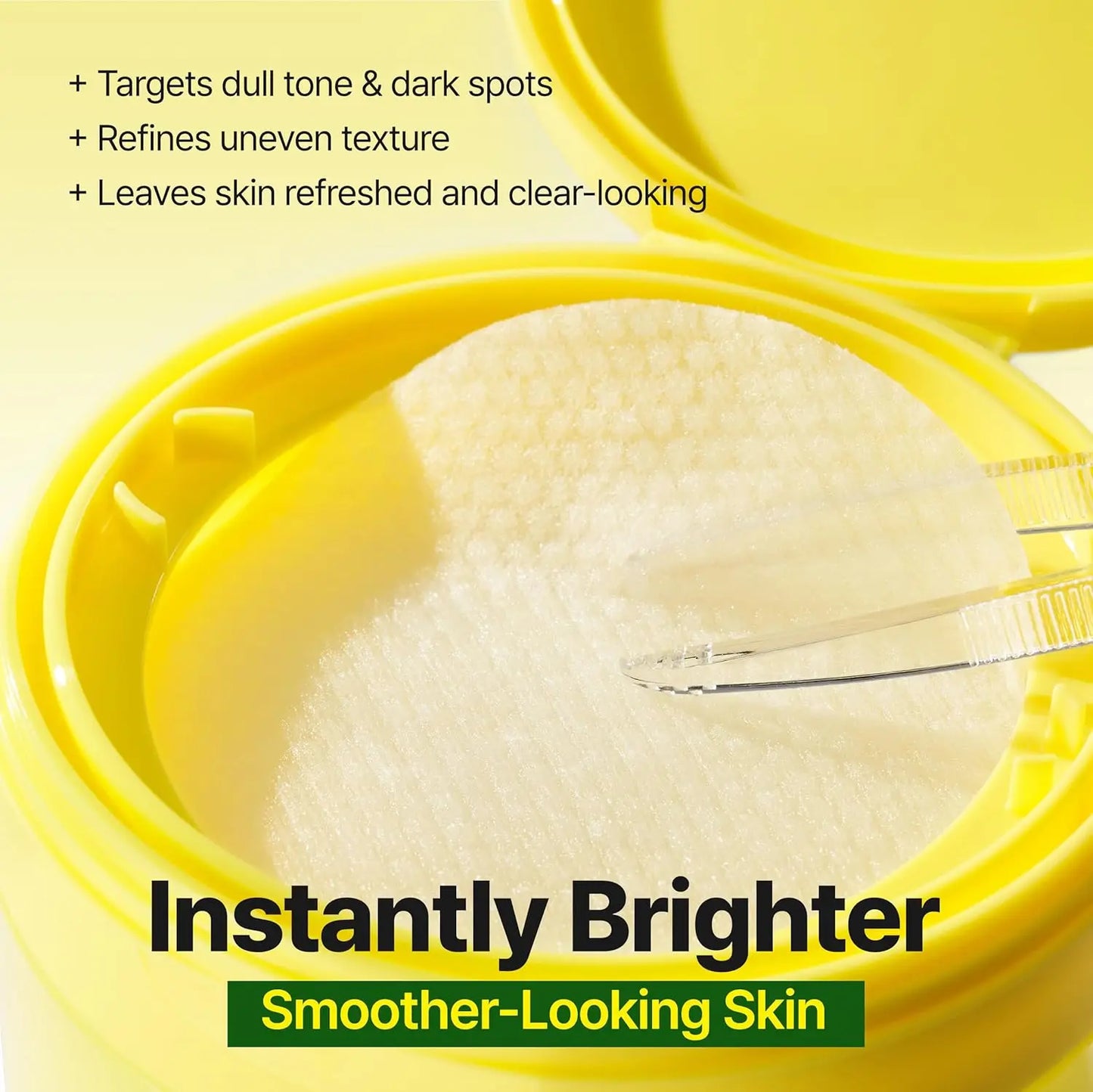 [GOODAL Official Shop] GOODAL Green Tangerine Vita C Dark Spot Care Pad ALPHA | Lightweight Brightening Toner Pads for Glass Skin Glow | Skin Repair & Moisturizing Care | Helps Improve Hyperpigmentation | 70 Sheets
