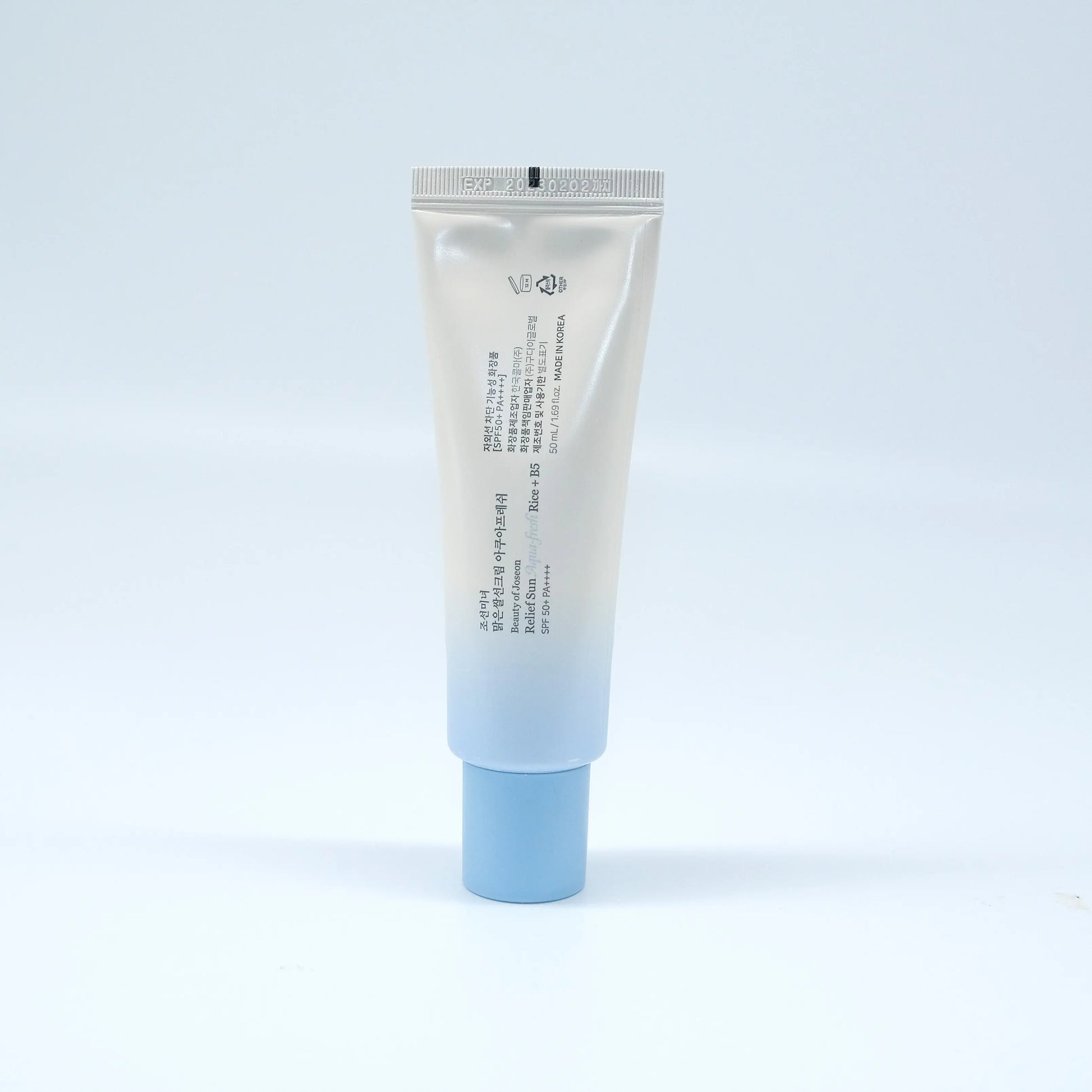 Beauty of Joseon - Relief Sun Aqua-Fresh : Rice + B5 SPF50+ PA++++ (50Ml) Original Korean Version