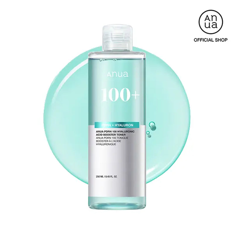 [Anua Official Shop] PDRN 100 Hyaluronic Acid Booster Toner(250Ml / 8.45 Fl.Oz.) | Hydrating Face Toner for Dry & Sensitive Skin, Salmon DNA with Moisture Plumping Effect, Glowy Non-Sticky Daily Toner, Korean Skincare