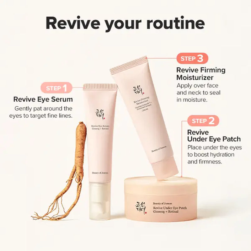 [Beauty of Joseon Official] Revive Eye & Firming Trio