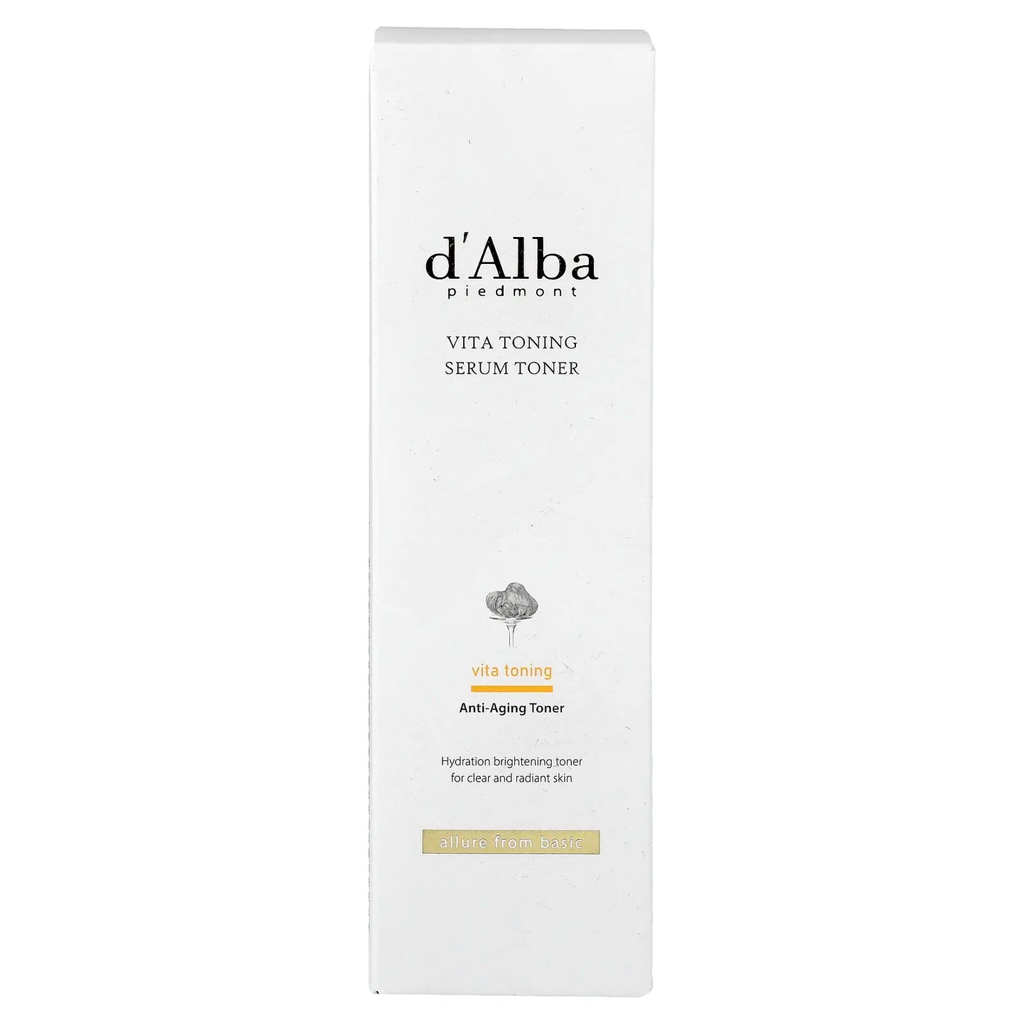D'Alba Vita Toning Serum Toner , 6.08 Fl Oz (180 Ml)