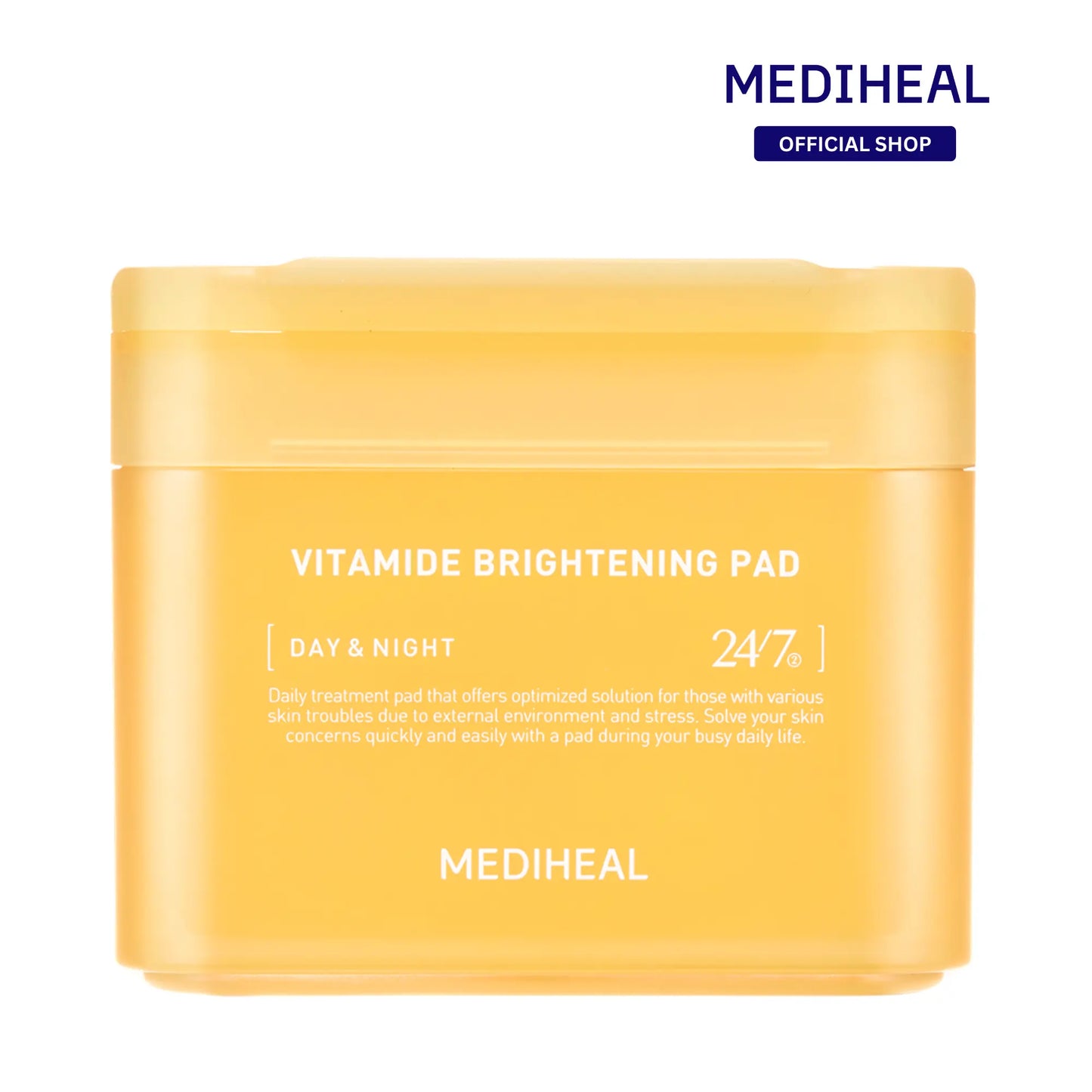 [MEDIHEAL OFFICIAL] Vitamide Brightening Pad - Skin Repair, Niacinamide, Korean Skincare, Brightening