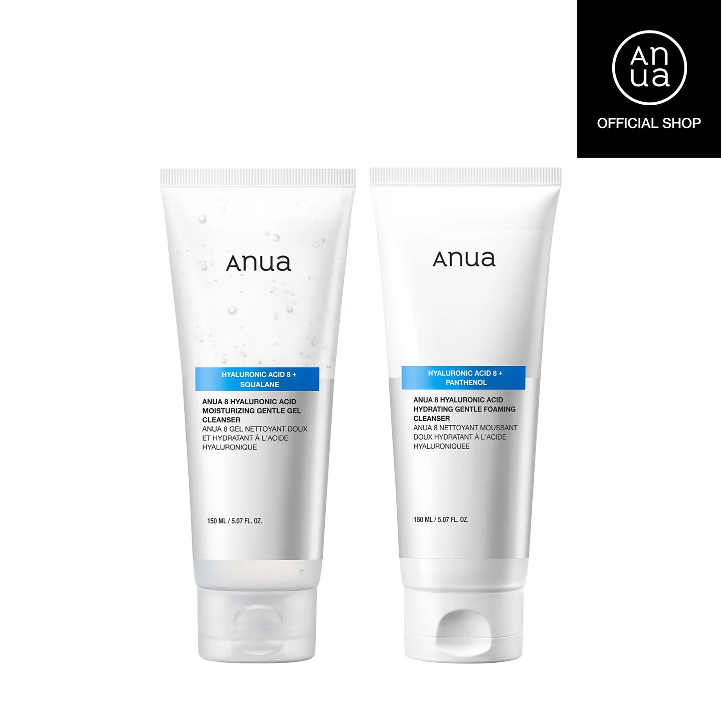 Anua Gentle Cleanser Duo for Dry Skin
