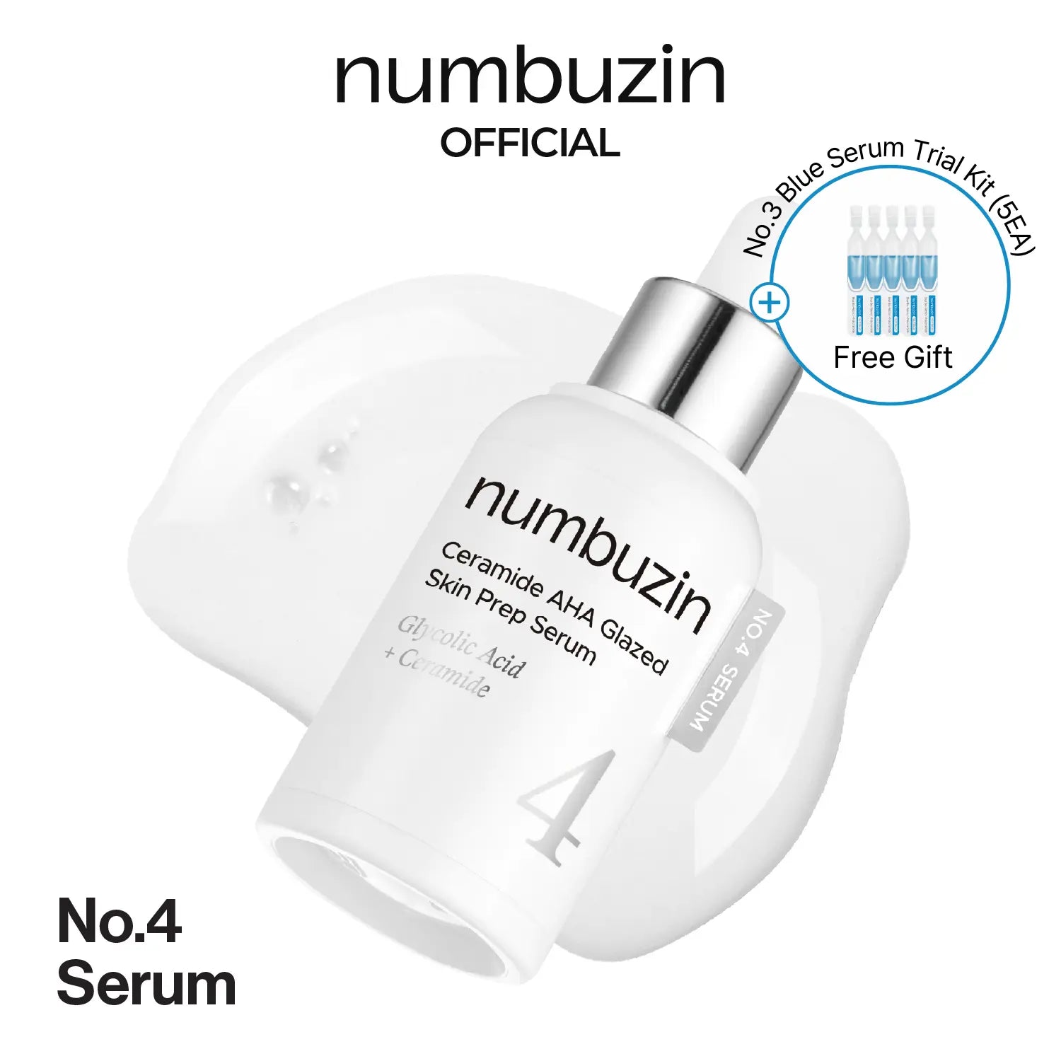[Numbuzin Official] Serum Squad for Skin Concerns - Soothing, Plumping, Pore Refining, Skin Barrier | Collagen, PDRN, Retinol, Niacinamide
