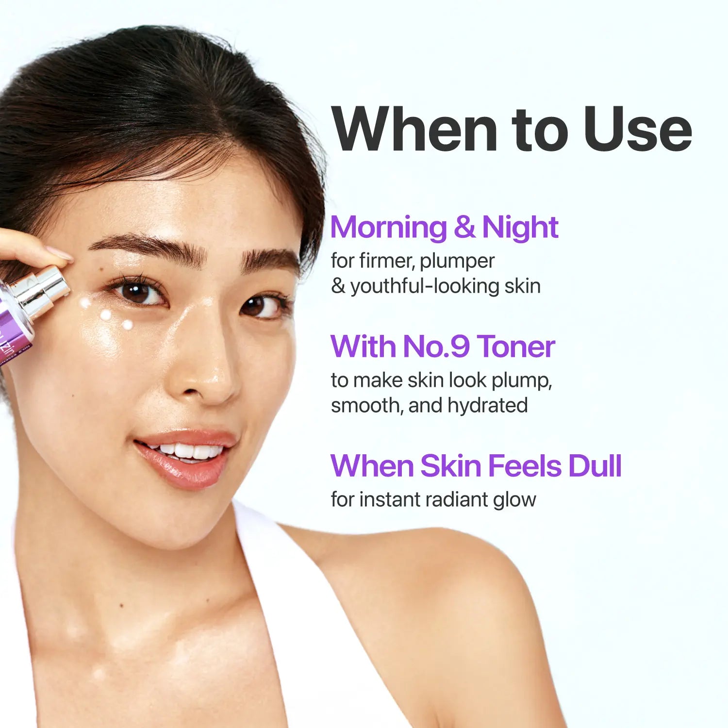 [Numbuzin Official Shop] No.9 NAD+ Peptide Essence | NAD+ BIO Lifting-Sil Essence | Lifting, Firming, Wrinkles, Fine Lines, Elasticity | Peptides, NAD+ | Serum for Aging, Dull Skin | 1.69 Fl. Oz.