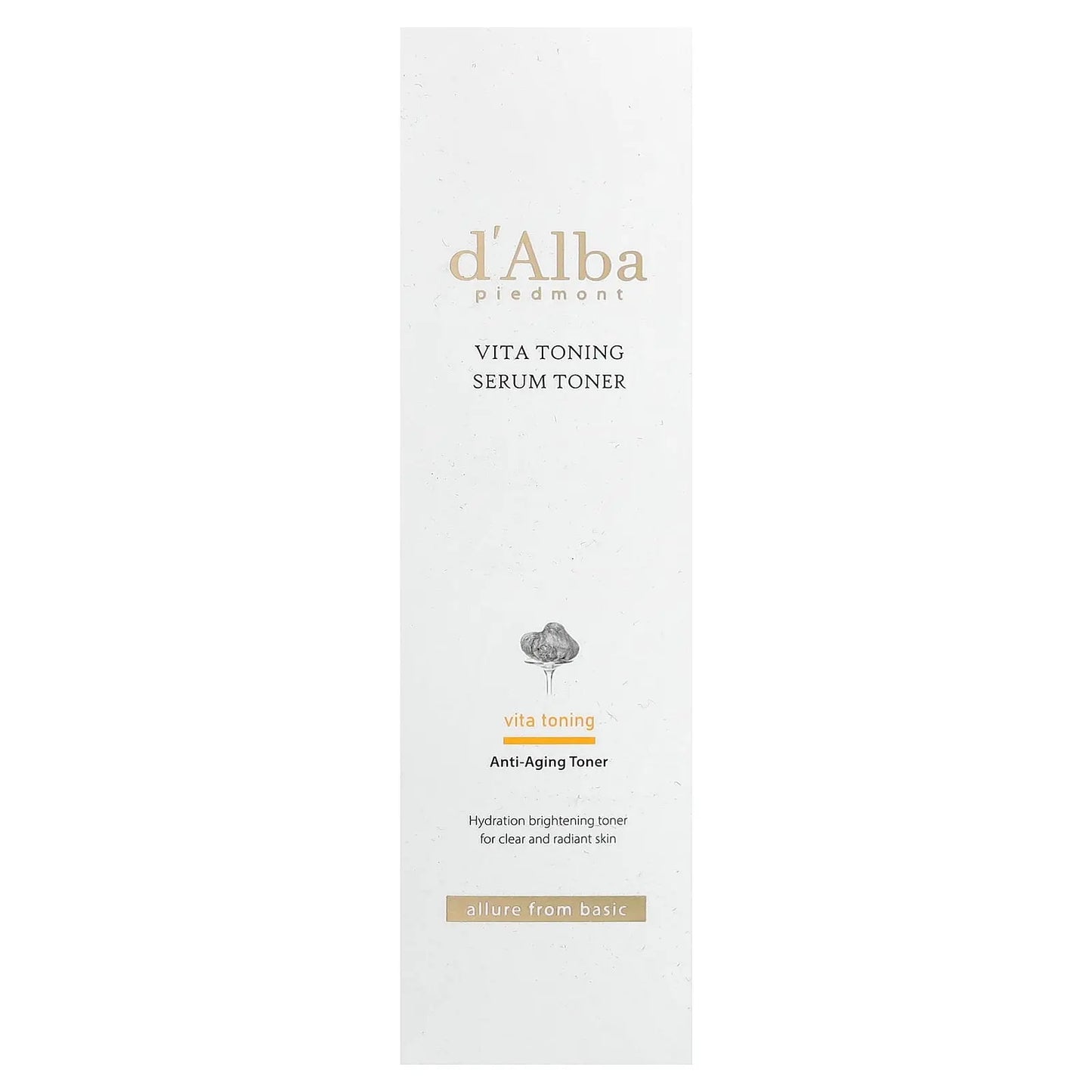 D'Alba Vita Toning Serum Toner , 6.08 Fl Oz (180 Ml)