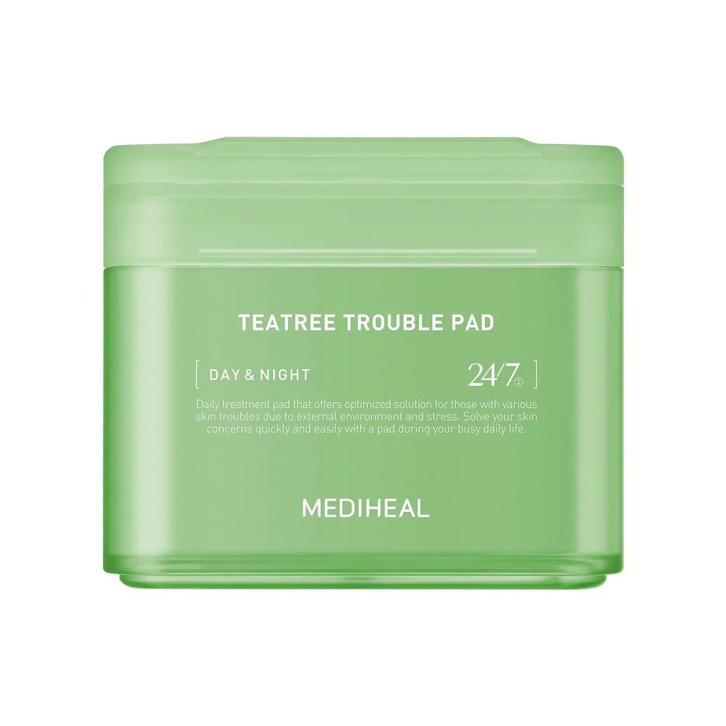 Mediheal Teatree Trouble Calming Skincare Tonerpad Serum Vegan