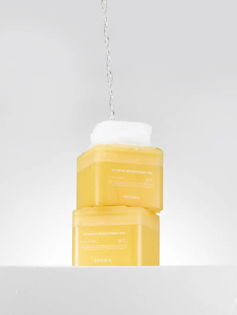[MEDIHEAL OFFICIAL] Vitamide Brightening Pad - Skin Repair, Niacinamide, Korean Skincare, Brightening