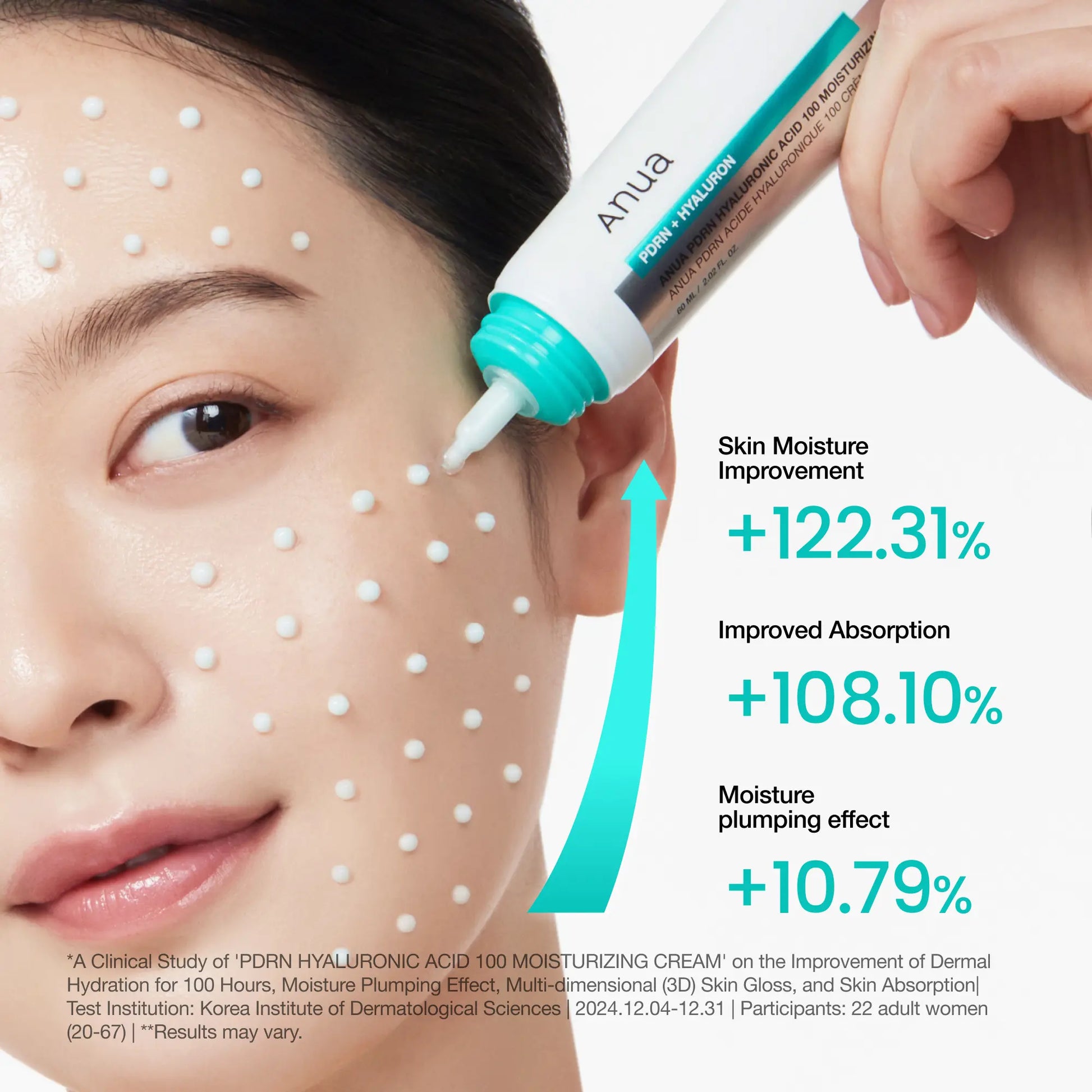 [Anua Official Shop] Deep Hydrating PDRN Duo | PDRN Hyaluronic Acid Moisturizing Cream and Serum Set, Hyaluronicacid, Radiant Plumping Serum, Korean Skincare, Facial Serum Lightweight Moisture