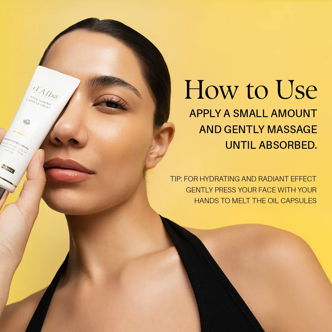 [OFFICIAL D'Alba] [Set] White Truffle First Spray Serum (3.38 Fl Oz) + Vita Toning Capsule Cream (1.94 Oz)