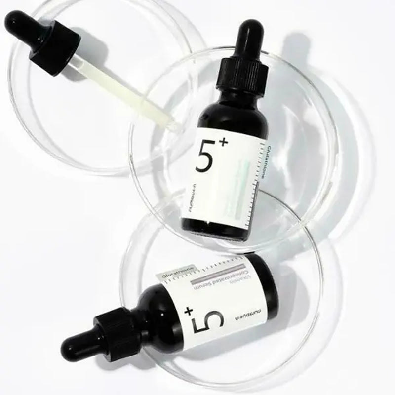 [Numbuzin] No.5 Vitamin Concentrated Serum 30Ml, Glutathione & Vitamin & Panthenol Serum, Skin Repair, Lightweight Texture, Blemish Skincare Dark Spot Care, Korean Skincare, Glow & Clean Skin
