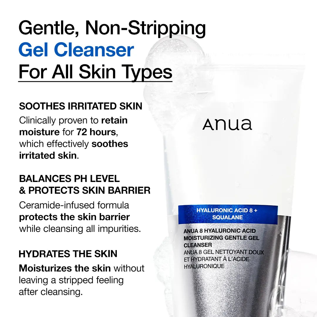 Anua Gentle Cleanser Duo for Dry Skin