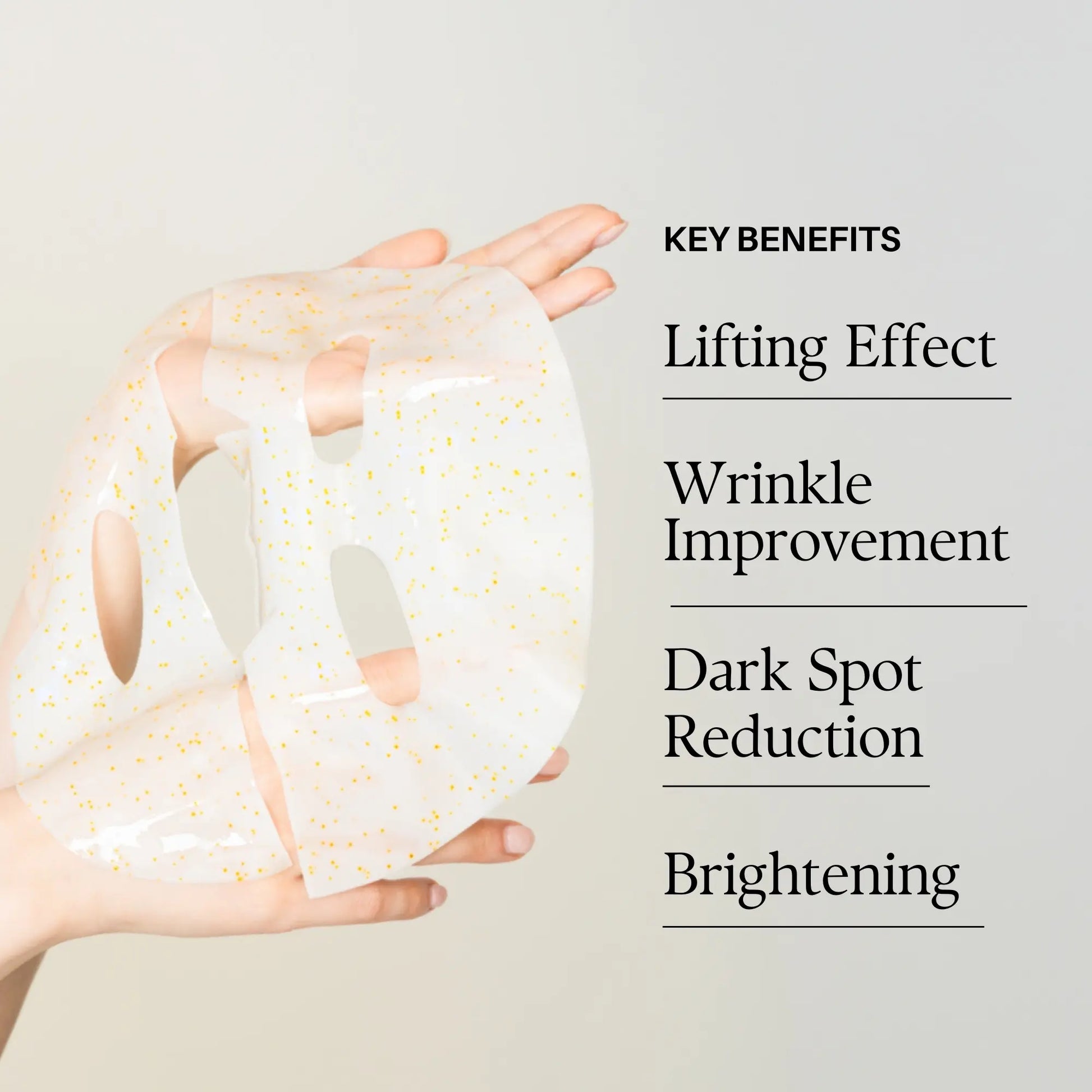 [OFFICIAL D'Alba] Signature Vita Capsule Hydrogel Mask 8-Shape 1BOX (4 Sheets) – Overnight Mask W/ Trufferol, Vitamin C, Collagen, Ceramide NP - Rejuvenating Glow Boost