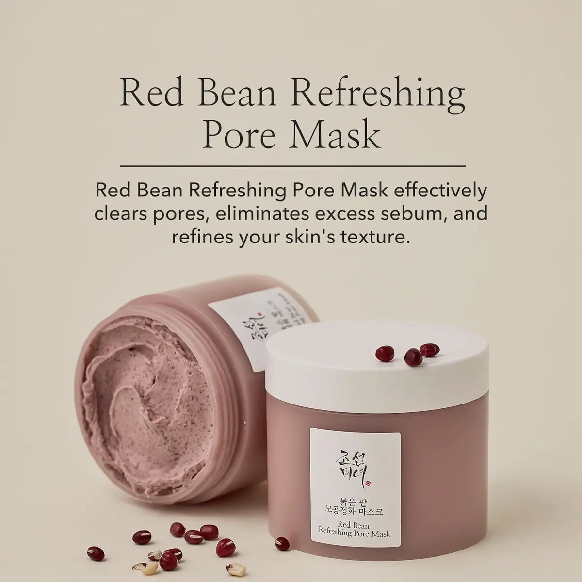 Beauty of Joseon - Red Bean Refreshing Pore Mask 140Ml