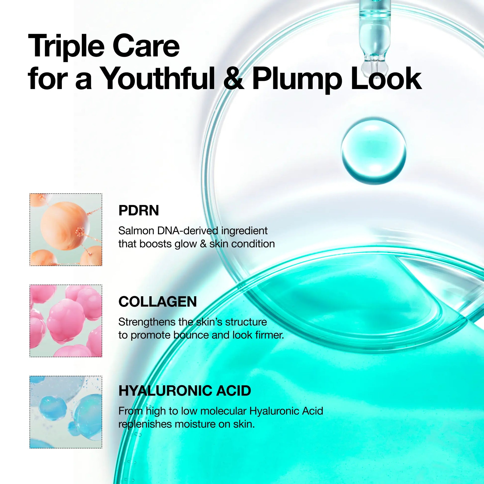 [Anua Official Shop] Deep Hydrating PDRN Duo | PDRN Hyaluronic Acid Moisturizing Cream and Serum Set, Hyaluronicacid, Radiant Plumping Serum, Korean Skincare, Facial Serum Lightweight Moisture
