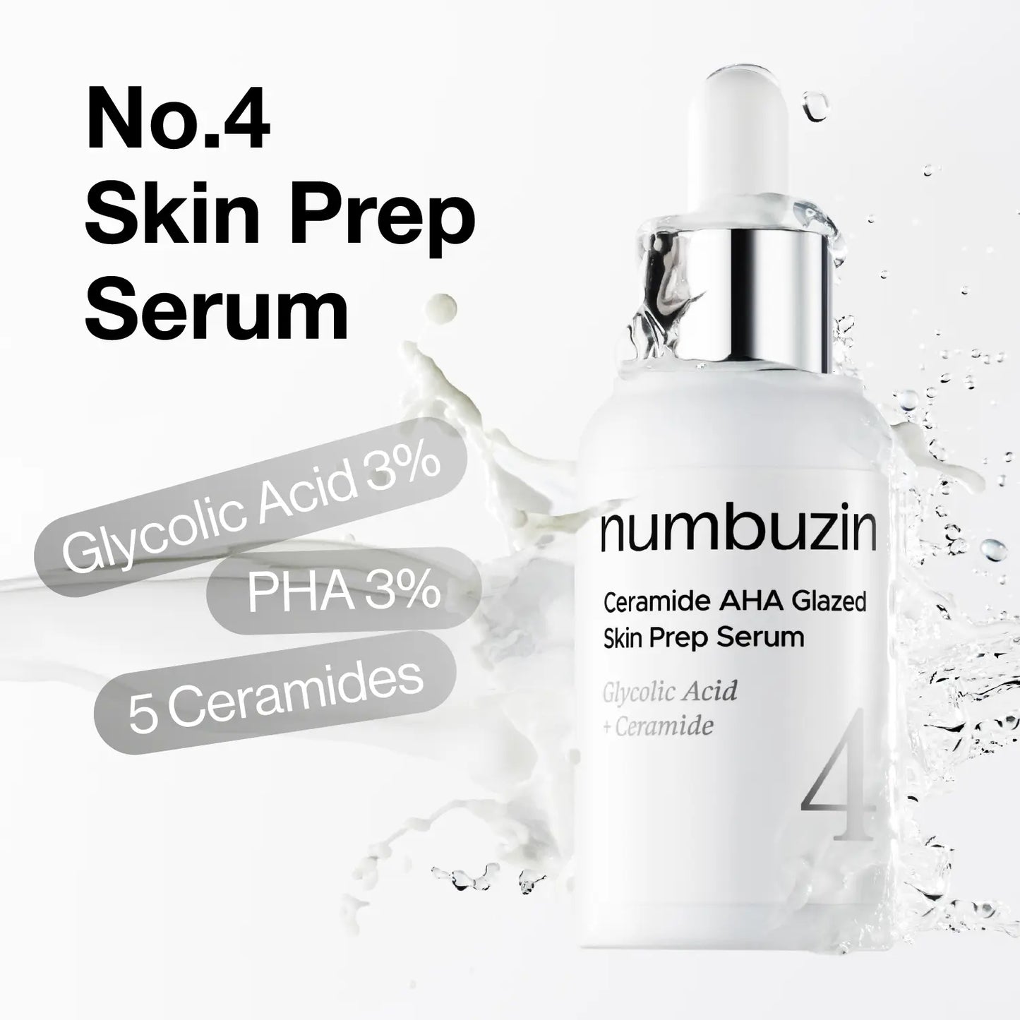 [Numbuzin Official] Serum Squad for Skin Concerns - Soothing, Plumping, Pore Refining, Skin Barrier | Collagen, PDRN, Retinol, Niacinamide