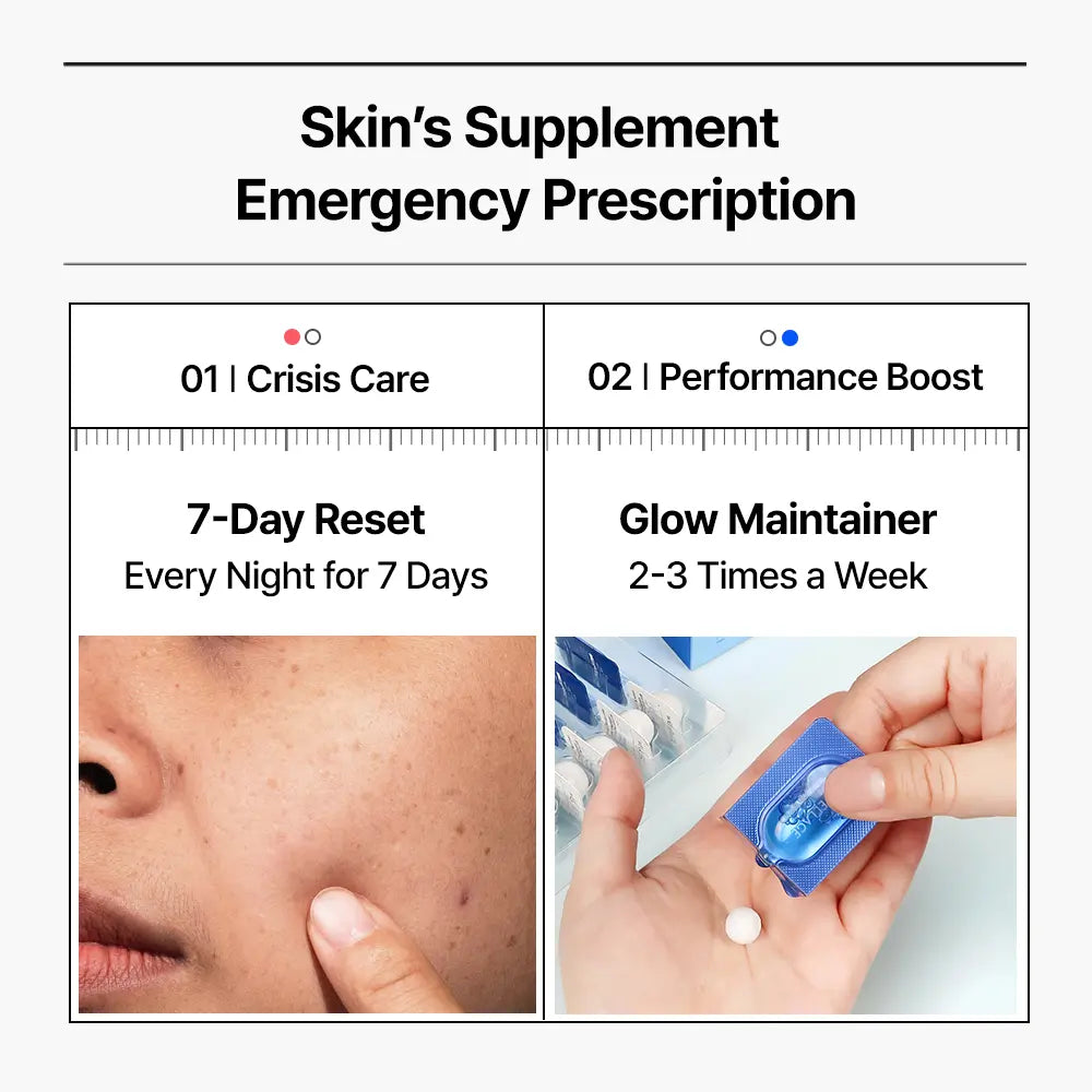 Wellage Real Hyaluronic Oneday Kit 7Ea/2Ea | Serum with Freeze-Dried Hyaluronic Capsules, Deep Hydration Care, Hyaluronic Acid, Travel Kit, Korean Skincare