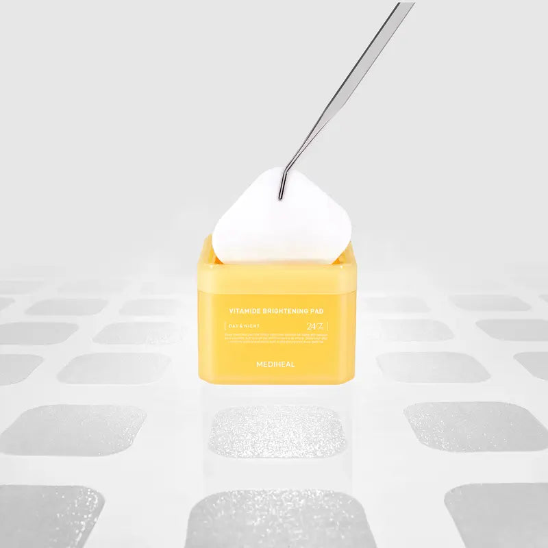 [MEDIHEAL OFFICIAL] Vitamide Brightening Pad - Skin Repair, Niacinamide, Korean Skincare, Brightening