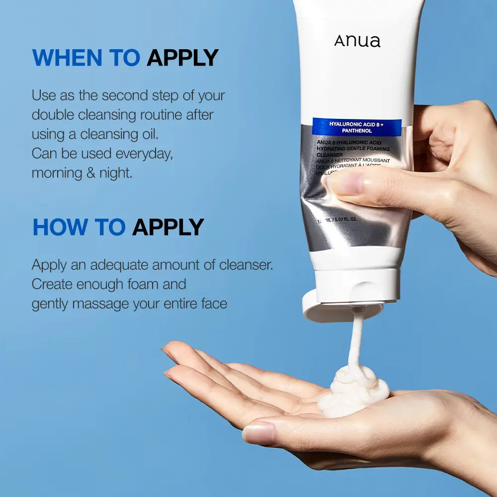 Anua Hydrating Gentle Foaming Cleanser 150ml