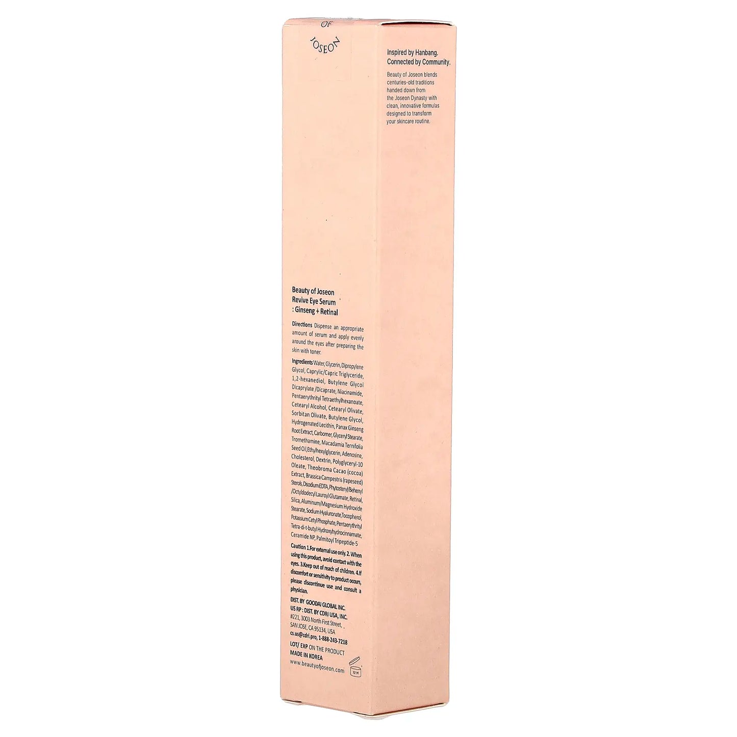 Beauty of Joseon Revive Eye Serum, Ginseng + Retinal, 1.01 Fl Oz (30 Ml)