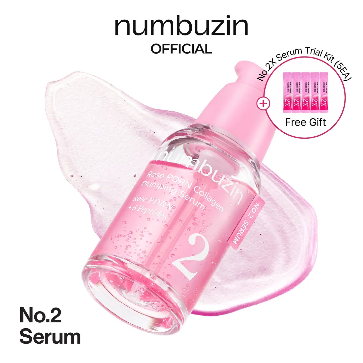 [Numbuzin Official] Serum Squad for Skin Concerns - Soothing, Plumping, Pore Refining, Skin Barrier | Collagen, PDRN, Retinol, Niacinamide